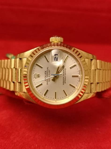 rolex lady oro giallo usato|Orologi Rolex Lady.